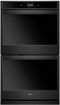WOD77EC7HB Whirlpool Double Electric Wall Oven - 8.6 cu. ft. Black