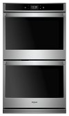 WOD97EC0HZ Whirlpool 30 Inch Convection Smart Double Wall Oven - 10.0 cu. ft. Stainless Steel-1