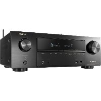 AVRX1500HBKE3 Denon 4K Ultra HD 7.2 Channel A/V Receiver AVR-X1500H-1