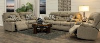 Stone Brown Power Reclining Sofa - Tribute-5