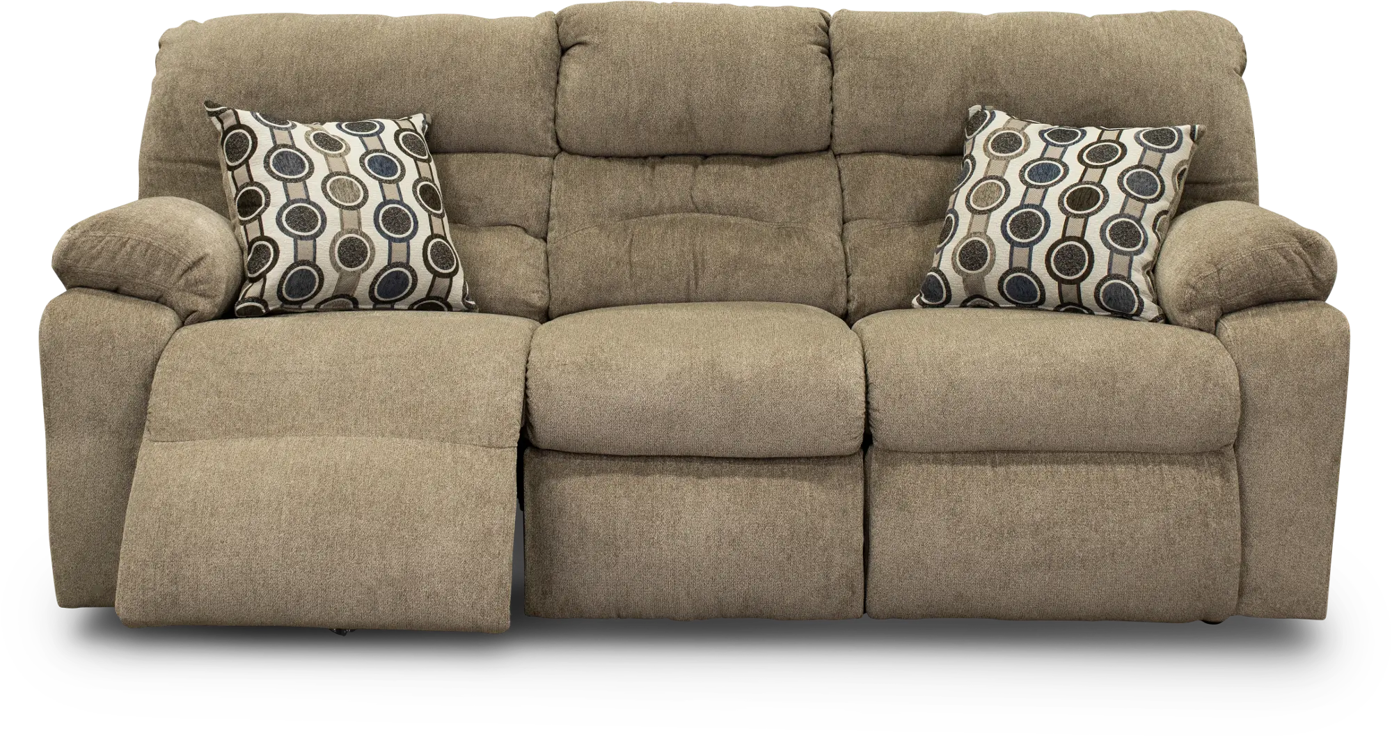Tribute Tan Power Reclining Sofa-3