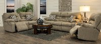 Stone Brown Traditional Power Recliner - Tribute-6