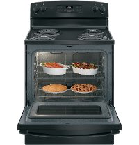 JB256DMBB GE 30 Inch Free Standing Electric Range - 5.0 cu. ft. Black-6