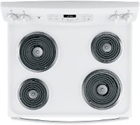 JB256DMWW GE 30 Inch Free Standing Electric Range - 5.0 cu. ft. White-4