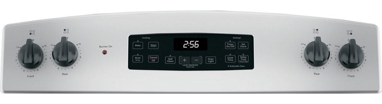 JB256RMSS GE 30 Inch Free Standing Electric Range - 5.0 cu. ft. Stainless Steel-2