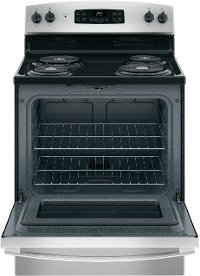 JB256RMSS GE 30 Inch Free Standing Electric Range - 5.0 cu. ft. Stainless Steel-3