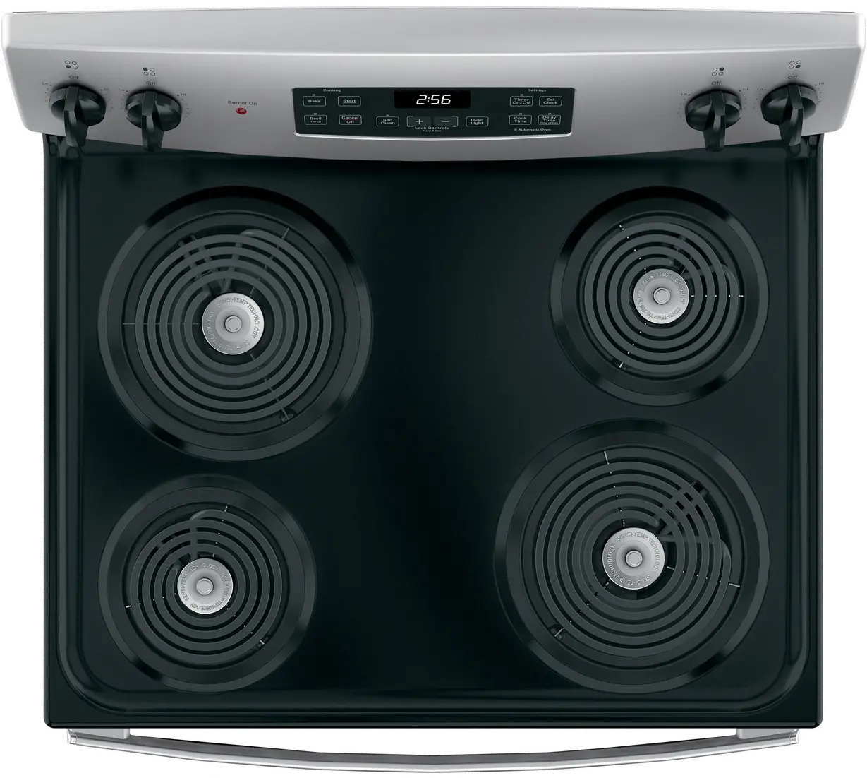 JB256RMSS GE 30 Inch Free Standing Electric Range - 5.0 cu. ft. Stainless Steel-4