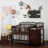 Classic Espresso 4-in-1 Mini Crib and Changing Table - Casco-2