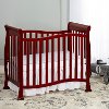 Classic Cherry 4-in-1 Convertible Mini Crib - Piper