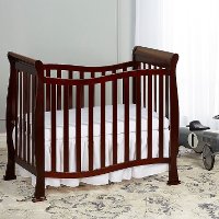 Classic Espresso 4-in-1 Convertible Mini Crib - Piper