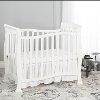 Classic White 4-in-1 Convertible Mini Crib - Piper