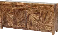 Cayley Natural Mango Wood Dining Room Sideboard