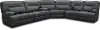 Rockies Gray 3 Piece Power Reclining Sectional