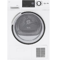 GFT14ESSLWW GE 24 Inch Electric Dryer - 4.0 Cu. Ft. White