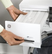 GFT14ESSLWW GE 24 Inch Electric Dryer - 4.0 Cu. Ft. White-4