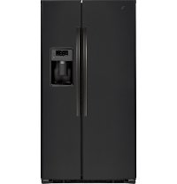 GSE25HEMDS GE ENERGY STAR 25.3 Cu. Ft. Side-By-Side Refrigerator - Black Slate