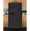 GSE25HEMDS GE ENERGY STAR 25.3 Cu. Ft. Side-By-Side Refrigerator - Black Slate-5
