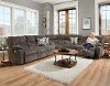 Chocolate Brown 3 Piece Power Reclining Sectional Sofa - Tribute