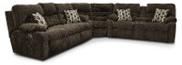Chocolate Brown 3 Piece Power Reclining Sectional Sofa - Tribute -2