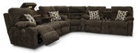 Chocolate Brown 3 Piece Power Reclining Sectional Sofa - Tribute -4