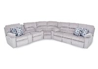 Stone Brown 3 Piece Power Reclining Sectional Sofa - Tribute-4