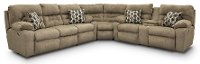 Stone Brown 3 Piece Power Reclining Sectional Sofa - Tribute-5