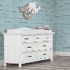 851-WW Classic White Changing Table - Evolur-3