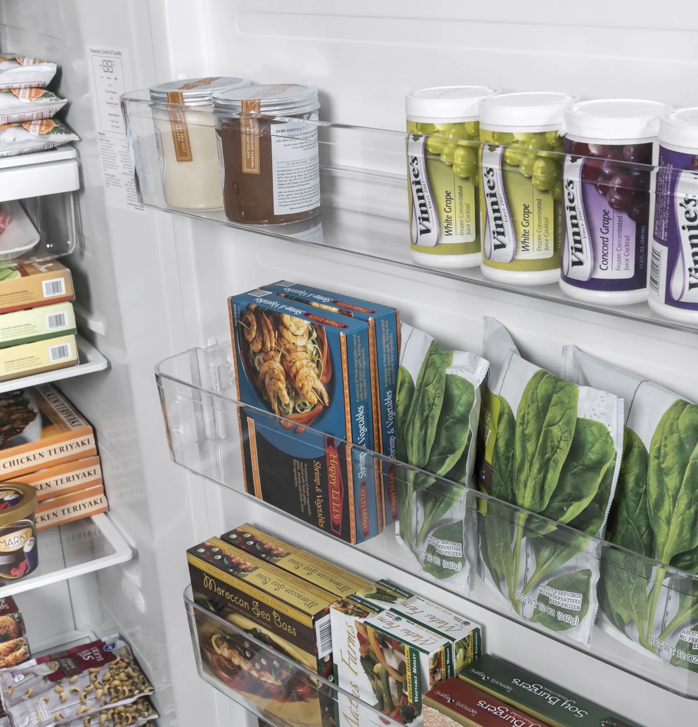 FUF17DLRWW GE 17.3 cu ft Upright Freezer - White-4