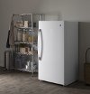 FUF17DLRWW GE Upright Freezer - 17.3 Cu. Ft. White-6