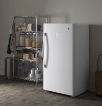 FUF17DLRWW GE Upright Freezer - 17.3 Cu. Ft. White-6