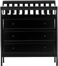 Classic Black Changing Table & Dresser - Marcus-3