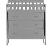 Classic Gray Changing Table & Dresser - Marcus-3