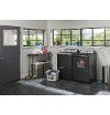 KIT GE Top Load Washer and Dryer Laundry Set - Diamond Gray Electric-3