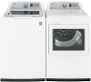 KIT GE Top Load Washer and Gas Dryer Laundry Pair - White