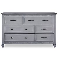 862-SGY Classic Storm Gray Double Dresser - Madison