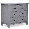 867-SGY Classic Storm Gray 3-Drawer Chest - Madison-2