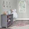 868-SGY Classic Storm Gray Mini Bookcase - Madison
