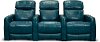 Turquoise Blue 3 Piece Power Reclining Theater Seating - Premier-3