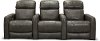 Gunmetal Gray 3 Piece Power Reclining Theater Seating - Premier-3