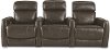 Gunmetal Gray Power Reclining Theater Seating - Premier