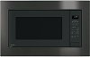 PEB7227+JX7227-BSLT GE Profile Series 2.2 Cu. Ft. Built-In Sensor Microwave and 27 Inch Trim Kit - Black Slate