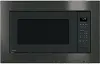 PEB7227+JX7227-BSLT GE Profile Series 2.2 Cu. Ft. Built-In Sensor Microwave Oven and 30 Inch Trim Kit - Black Slate