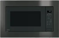 PEB7227+JX7227-BSLT GE Profile Series 2.2 Cu. Ft. Built-In Sensor Microwave Oven and 30 Inch Trim Kit - Black Slate