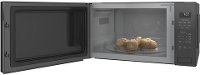 PEB7227+JX7227-BSLT GE Profile Series 2.2 Cu. Ft. Built-In Sensor Microwave Oven and 30 Inch Trim Kit - Black Slate-3