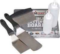 SPSET6 6 Piece Professional Griddle Tool Set