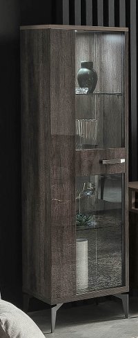 KJMM606 Left Glass Cabinet - Matera