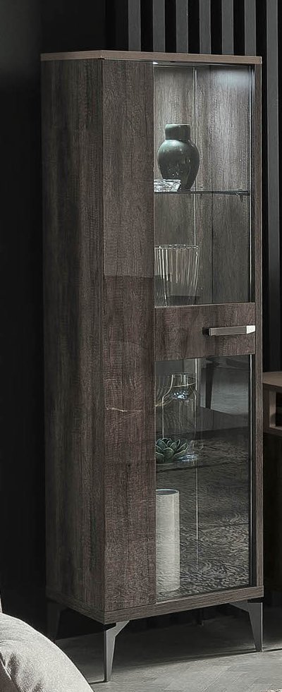 KJMM606 Left Glass Cabinet - Matera
