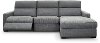 Blue 3-Piece Power Reclining Sectional Sofa with Right-arm Facing Chaise - Angler