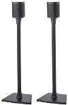 WSS22-B1 Sanus Wireless Speaker Stand Pair designed for Sonos ONE, PLAY:1 and PLAY:3