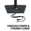 WSS22-B1 Sanus Wireless Speaker Stand Pair designed for Sonos ONE, PLAY:1 and PLAY:3-7
